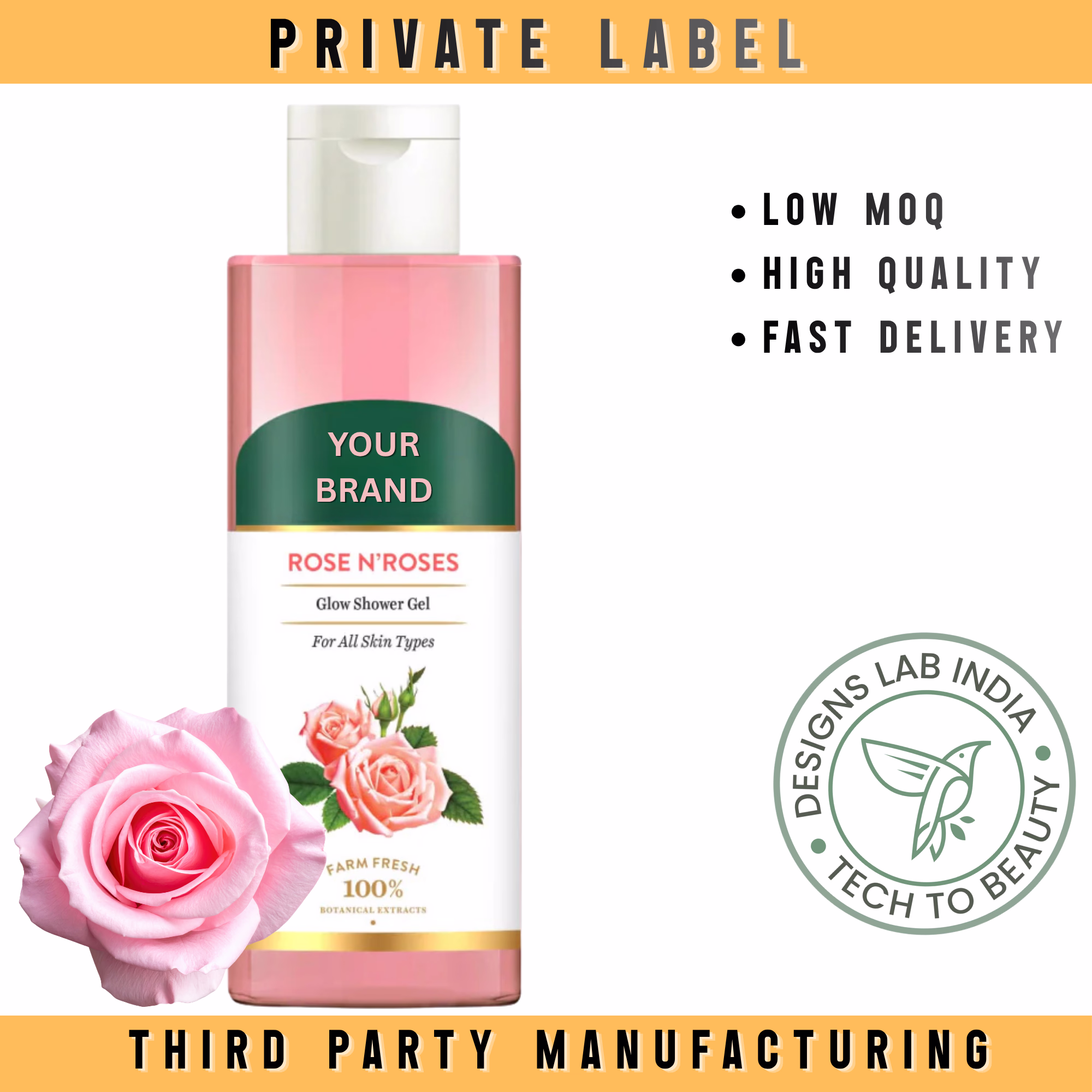 Rose Body Wash